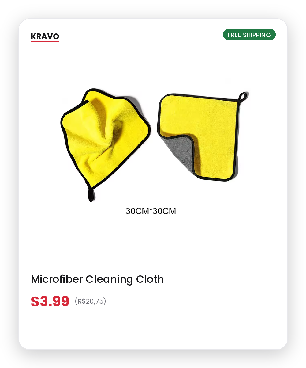 Microfiber Cleaning Cloth